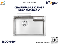 Chậu rửa bát Kluger KH8050FS Basic - Inox 304 Posco - Linen Dập Nổi